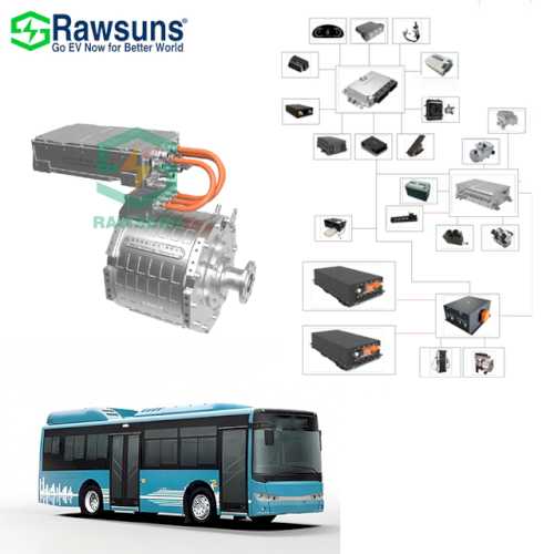 Marine Motor 540V 200Kw Electric Boat Motor EV Conversion Kit Propulsion System for Boat Yacht Ferry Bus