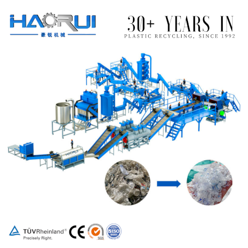 Competive Price High-Capacity Fibre Grade PET Bottle Washing Line for Plastic Recycling