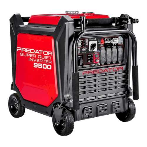 New arrival Predator 9500 Watt Super Quiet Inverter Generator