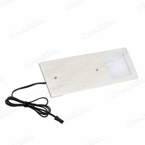 12v LED Under-Unit Lights Silver 5 W Very Flat Kitchen Cupboard Closet Lighting