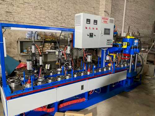 107-125 semi-automatic cutting disc making machine