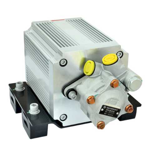 Steering Motor Assembly 310V 12/18kw IP65 Agricultural Machinery Kit Natural Cooling Ev Motor