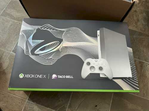 Wholesale New Microsoft Xbox One X Console (Taco Bell Edition) with Controller and Support