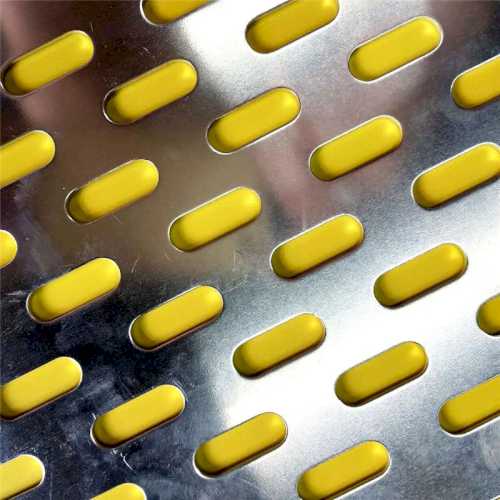 Perforated metal sheet