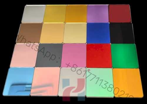 High-quality mirror acrylic sheets direct cheapest factory price