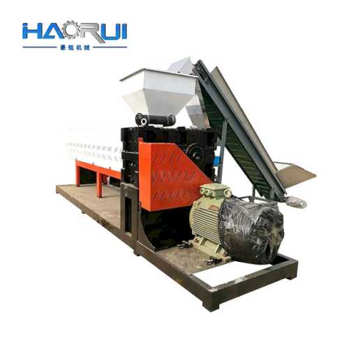 Automatic 200kg/h PP PE Plastic Flakes Granulator Machine in Plastic Recyling Plant