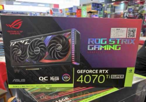 ASUS ROG STRIX GeForce RTX 4070 Ti SUPER 16GB GDDR6X GAMING Graphics Card-