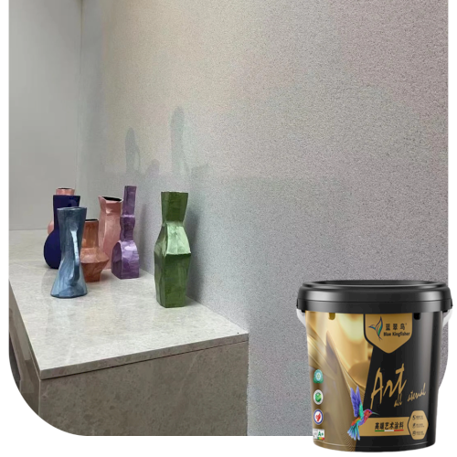 Blue Kingfisher Gamazine Paint Manufacturers Directly For Schools, Hospitals Wall Safety, Environmental Protection, Easy To Clean Enough Spot