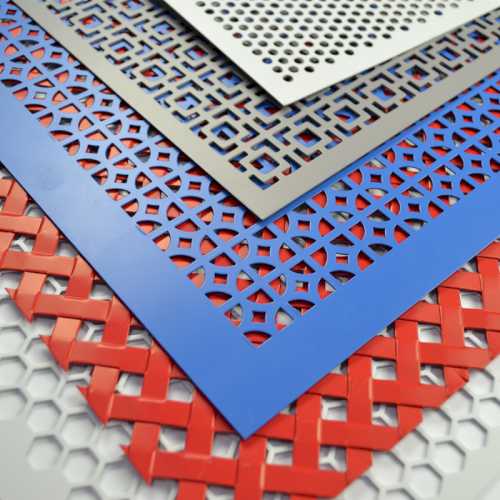 Perforated sheet metal