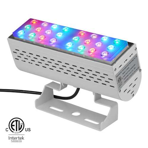 UL ETL Listed 50W 100W 150W DMX512 Wireless RGB RGBW 5 Years Warranty Flood Light
