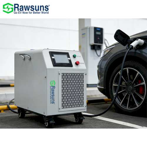 Rawsuns Mobile DC Fast Charging Station 15kW AC380V Electric Vehicle Charger Ev Conversion Kit for Car