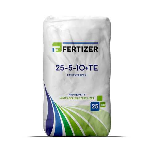 25-5-10+TE Water Soluble NPK Fertilizer
