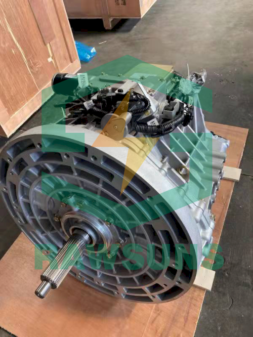 Rawsuns Gearbox R6S240B Electric Car Conversion Kit Auto Transmission 6-speed Traction Motor for Tractor Head 6x4 EV Mining