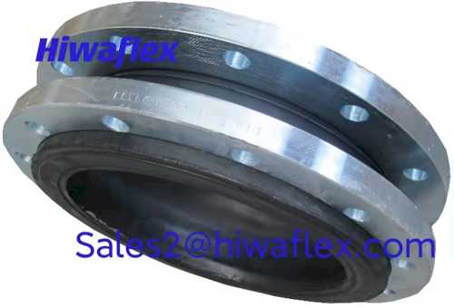 single sphere rubber expansion joint