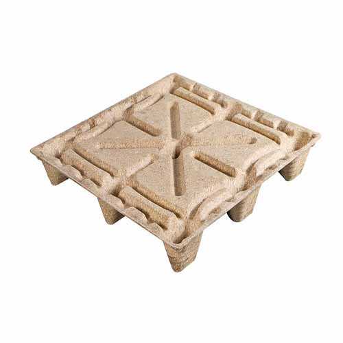 molded wood pallets for transportation