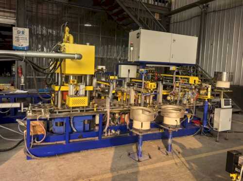 Cutting Disc Making Machine 115mm 4.5inch Motor PLC Core Components 1 Year Warranty High Efficiency Whole Production Line