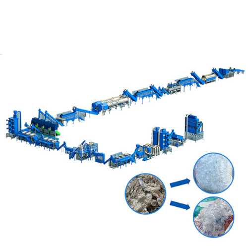 500-6000kg/h PET Plastic Bottle Food Safe B2B Recycling Machine in Plant
