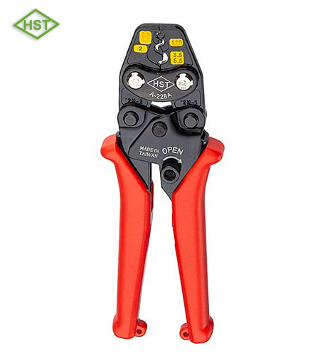 HST 0.3-5.5mm2 Non-Insulated Ratchet Crimping Tool (A-228A)