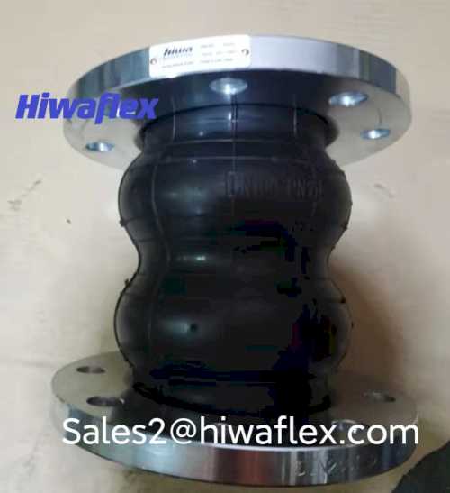 twin sphere rubber expansion joint