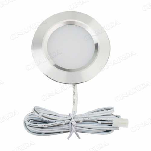 RV LED Puck Light 12V Recessed Spotlight Directional Down Light 12V Recessed LED Puck Light RV Boat Interior Ceiling Light 12 Volt Down Light for Camp