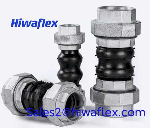 twin sphere union rubber expansion joint